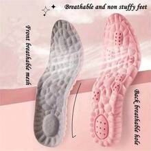 2 Pairs Super Soft Women's Comfortable Insoles - Adaptive Elasticity, Breathable And Moisture-Wicking - Perfect For Athletic And Casual Shoes, Pink, Shoe Accessories Insulation, Galentines, Puppy, Carnival, Shoe, Spring Summer Picks, Brides Maid Gifts, Room, Bedroom Decor, Bedroom Decor, Beach, Travel, For Men, For Women, Vacation,Cute Stuff - Multicolor - View 6