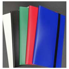 9-Grid 360 Large-Capacity Card Collection Album, PP Material Sleeves Durable, Waterproof Dustproof Protection Strap-Fixed Double-Sided Game Card Storage Bag