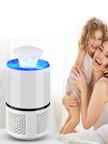 1PC Portable Indoor And Outdoor Dual-Use Electric Mosquito Repellent Lamp LED Purple Light Mosquito Lure Camping Essential Safety Protection Net 6-Hour Battery Life, Mosquito Repellent Lamp For Home Indoor Use, UV Inhalation Type, Electric Shock Type High-Voltage Mosquito Killer, Waterproof, Silent Mosquito Killer Lamp