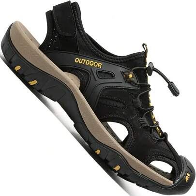 Local Shipping- Men'S Sandals Leisure And Comfortable Outdoor Sports 2025 Adult New Large Size