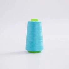 1 pièce Fil à coudre, 402 grande bobine de fil à coudre pour machine à coudre, plusieurs couleurs au choix; 3000 yards/bobine, fil à coudre domestique; convient à diverses situations (emballage aléatoire, couleurs aléatoires des tubes enroulés)
