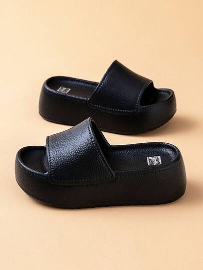 时尚女士厚底拖鞋凉鞋，夏季新款防滑厚底坡跟女士拖鞋