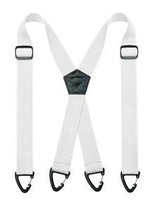 X 型后背隐形吊带 1.5 英寸，适合男士重型工作吊带，秋冬配饰，万圣节服装，适合青少年、青年、男士、休闲、户外、运动、度假、毕业礼物、生日、日常穿着 - 彩色 - 查看 7
