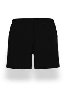 Men's Summer Printed Pattern Drawstring Waist Slant Pocket Hawaiian Quick-Dry Double-Layer Mesh Lining Shorts, Seagull Contrast Color 3D Print, Fashionable Casual Beach Resort Swim Trunks