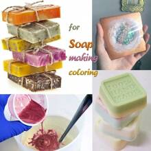 Dofuny 10g/Bottle 6Colors Pearlescent Natural Mica Mineral Powder Soap Candle Epoxy Resin Dye Pearl Pigment DIY Jewelry Crafts Making Supplies