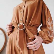 5 Scarf Ring Clips, T-Shirt Tie Clips, Women's Fashion Metal Round Shirt Clips, Scarf Rings, Clothes Corner Knots, Button Shirt Clips, Women's Clothing Decoration Accessories (5 Colors)