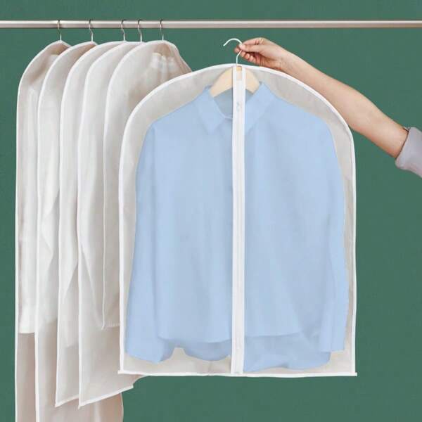 透明服装防尘袋西装衣服保护袋大衣防尘罩PEVA衣柜收纳袋