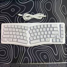 HXSJ 69-Key Wired Keyboard: Ergonomic RGB Backlit Membrane Keyboard With USB-C Detachable Cable, Plug-And-Play For Home, Office, And Gaming (Wired Only) J70