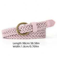 女士休闲腰带，适合搭配裤子 - 彩色 - 查看 66