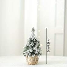 Small Christmas Tree Simulated Norby Pine Tree Nordic Style | Festive Desktop Decoration | Fluffy And Realistic | Winter Snow Ornaments | Add Holiday Touch,Living Room Decor,Christmas Decorations