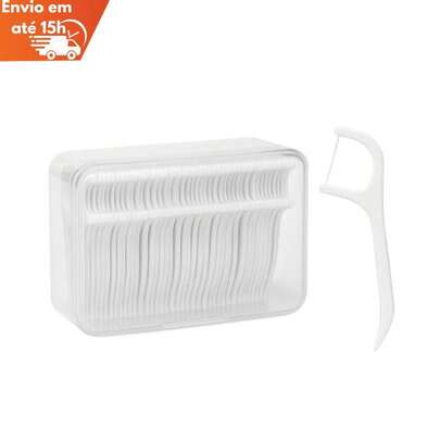 Fio Dental Com Suporte  estojo -  C/30 pecas