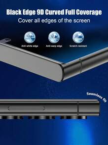 غطاء شاشة خصوصية مضاد للتجسس، متوافق مع سامسونج جالاكسي S21/S22/S23/S24 أولترا/S24 FE/S25 أولترا/S25، بدون فقاعات، حماية خصوصية، مضاد للخدش، مضاد للسقوط، أساسيات حماية الشاشة، مناسب للاستخدام اليومي والمكتبي وحماية خصوصية المنزل، غطاء شاشة مقاوم للماء من الزجاج المقسى مضاد للصدمات ومقاوم للبصمات بتغطية كاملة 2 قطعة