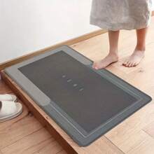 1pc Simple Color Kitchen Mat, Quick Drying Pad - Bathroom, Living Room, Hotel, Easy To Clean, Washable, Carpet, Kitchen Accessory