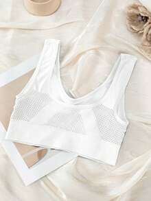 قطعة واحدة من حمالة صدر نسائية بدون حلقات معدنية، ملابس داخلية مريحة