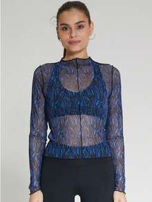 女士薄纱衬衫 - Nuleselegant Elegant