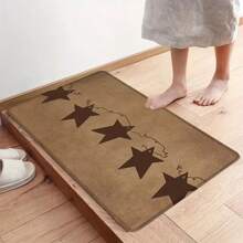 1pc Simple Color Kitchen Mat, Quick Drying Pad - Bathroom, Living Room, Hotel, Easy To Clean, Washable, Carpet, Kitchen Accessory