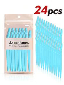 30/24/12/6/3/1pc Set Multicolor Grooming Eyebrow Razor & Shaver Set, Eyebrow Trimmer & Shaver, Exfoliating Dermaplaning Tool, Body Hair Removal Trimmer And Face & Eyebrow Razor Set Long Handle Blade With Precision Cover Women Eyebrow Shaping Tools Suitable For Or Travel Use,Makeup,Cheap,Room Decor,Vanity,Travel,Bedroom,Makeup Accessories,Eyebrow Razor - Multicolor - View 28