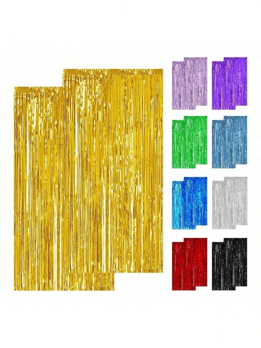 Party Backdrops - Gold - View 1