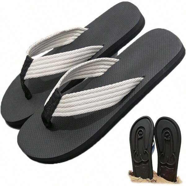 Hidden Flops, Funny Non Slip Quick-Dry Beach Flip Flops With Hidden Design, Creative Comfort Outdoor Flip Flops Novelty Gift For Beach, Home
