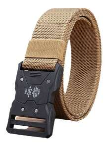 3件/2件/1件新款快拆扣战术多功能尼龙腰带工装户外运动裤腰带休闲尼龙腰带 - 彩色 - 查看 5