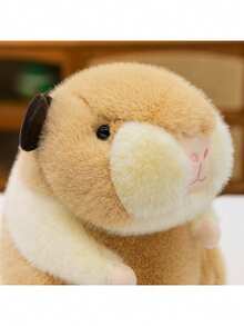 1pc 25cm/9.8in Cute Cartoon Guinea Pig Plush Doll Doll, Teddy Bear Style Hamster Plush Doll, Comforting Little Mouse Doll, Car Decor, Living Room Bedroom Home Decor, Gift For Friends And Students, Party Decoration - Multicolor - View 7