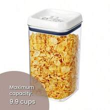 Canister - 9.9 Cup Flip-Tite® Square Food Storage Container