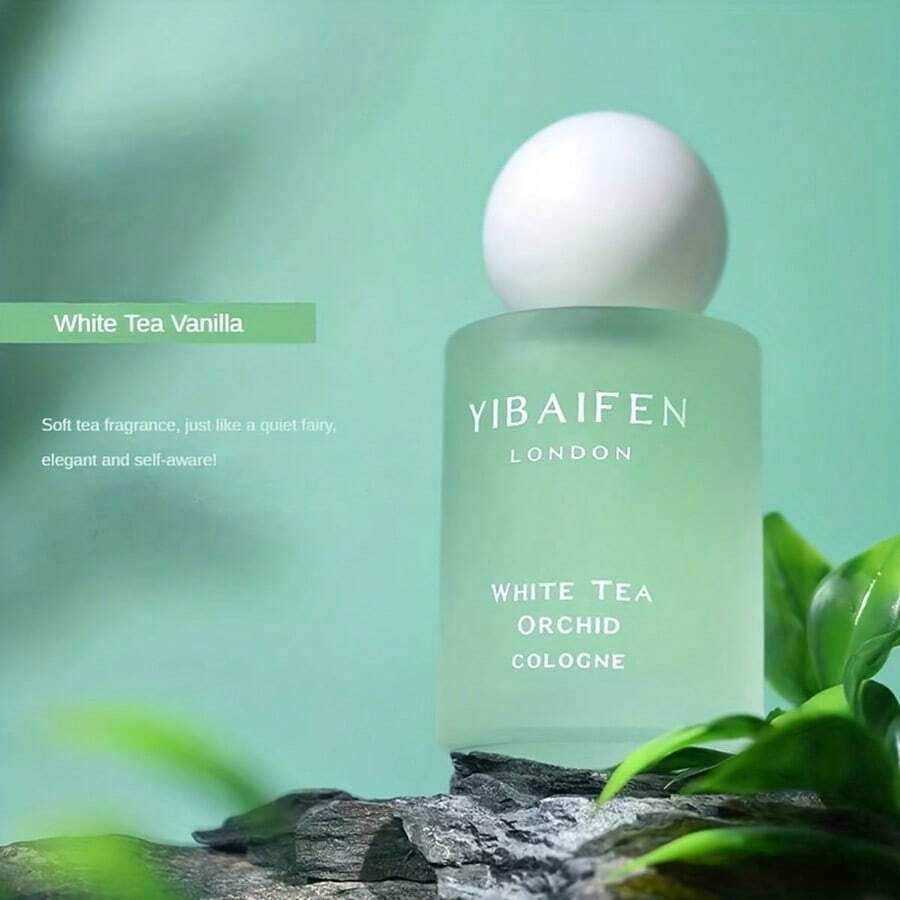 YIBAIFEN Eau De Parfum For Women, Refreshing And Long Lasting White Tea Orchid Fragrance, Perfume For Dating And Daily Life, A Perfect Gift For Her - White Tea Orchid - 查看 1