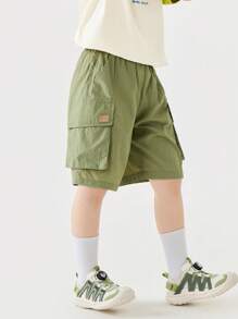 mini bala Unisex Kids' Outdoor Shorts – A-Line Loose Cooling Summer Pants, Stylish Summer Outfit