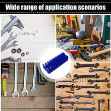 NetHong 10-Slot Pliers Cutters Rack ABS Spanner Storage Holder Tool Organizer Fit 3" - Blue - View 8