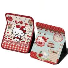 Sanrio Cute Mirror Folding Makeup Mirror Beauty Mirror Desktop Flip Desktop Dormitory Home Portable Cartoon Hello Kitty Girl
