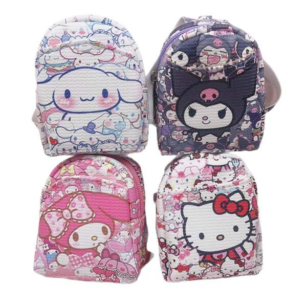 Sanrio 1pc Sanrio Kuromi & My Melody Cartoon Mini Coin Purse, Keychain Earphone Holder Pouch