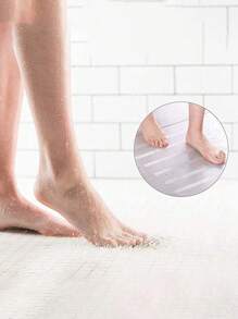 5pcs Transparent Non-Slip Stickers For Bathroom, Shower, And Stairs - Versatile Sizes & Shapes, Easy Apply Bathroom Accessories Bathroom Organizer