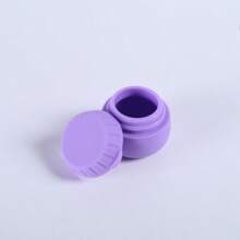 1/2pcs Travel Mini Pill Box, Portable Sealed Silicone Medicine/Cosmetic/Skincare Storage Container
