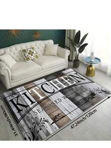 1pc Modern Minimalist Style Decorative Carpet, Bedside Rug, Bedroom Rug, Study Rug, Living Room Rug, Home Decor Rug, Printed Rug, Window Sill Rug, Suitable For Home Decor, Fluffy Rug, Rug, Bedroom Decor, Home Decor, Room Decor, Small Rug, Blanket, Outdoor Mat, Garden Mat, Living Room Rug