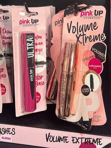 FASHIONITY Pink Up 2 Pack de Máscara de Pestañas de larga duración a prueba de agua - Volume Xtreme y Ultra Lashes - Negro - Ver 2