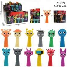 1 Stück 2025 neue Blindbox Mini Figuren Set, spaßige & süße Statuetten, Plastik Party Gastgeschenk, keine Batterie nötig, geeignet für Valentinstag und Weihnachten (Figuren zufällig)