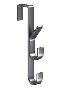 1 卧室门衣架，衣架，门上塑料家用储物架，整理挂钩，包架，春季，简约，夏季顶部采用 PP 材料制成