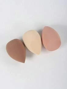 6pcs Makeup Sponge, Random Shape, Suitable For All Skin Types, Latex-Free Multi-Purpose Makeup Sponge For Liquids, Creams And Powders, No Stripes, Smooth Make-Up Applications, Simple And Beautiful, Easy To Carry.