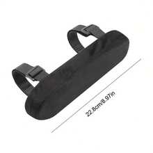 Memory Foam Armrest Pads For Office Chair Elbow Support Cushion For Arm Pressure Relief, Universal Fit Covers For Desk Chairs - Black - View 9