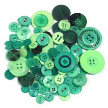 50g/Pack Assorted Colorful Resin Buttons, Suitable For DIY Handmade Button Art, Sewing Crafts, Clothing, Shoes, Hats, Decorations, Sewing & Knitting Supplies - Multicolor - View 27