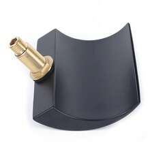 YUNRUX 5-Hole Bathtub Rim Faucet Waterfall Bathtub Faucets Shower Set Single-Lever Mixer - A - 查看 4