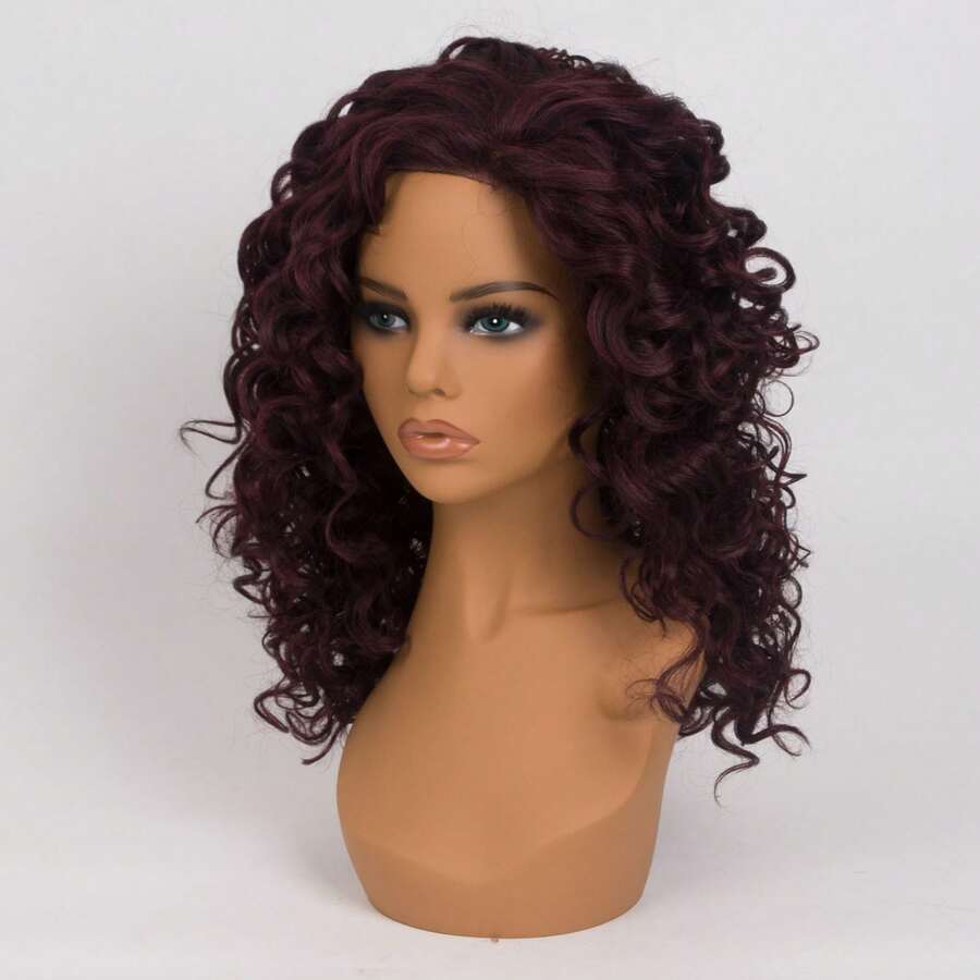 JINGFA Female Realistic Mannequin Head For Wigs Lifelike Plastic Manikin Head Display Heads For Sunglasses Earrings Jewelry Display, Beauty Accessories, Brown - Brown - View 1