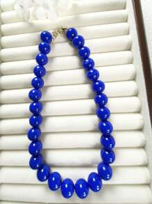1 pièce Collier perlé brillant, convient à un port quotidien