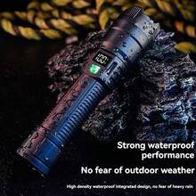 Inside The Bars, Rechargeable Flashlight, Super Bright LED Flashlight, Bright High Lumens Flashlight For Hiking, Camping, Emergency. (Black) - Multicolor - View 5