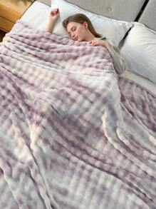 1 cobertor de pelúcia com estampa tie-dye, adequado para quarto, sala de estar, sofá, cochilos, ar-condicionado, carro, camping, cobertor de presente multifuncional e confortável para todas as estações
