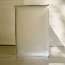 Leather Notebook Cover Case With 2-In-1 Mouse Pad Up To 17.3" - Ivory - View 5