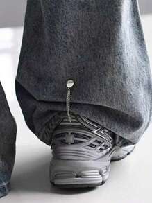 1pc Adjustable Magnetic Pants Clip And Cuff Clip - Alloy, Multiple Colors To Choose From, Detachable Hem Buckle, Suitable For Pants And T-Shirts, Seamless Fastener Accessories, Belt Tightener