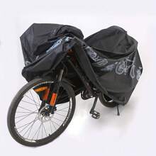 1pc All-Season Durable Waterproof Bicycle & Motorcycle Cover | Fits Vehicles Up To 150kg | Hand Washable Material | Design For Bike Storage | Bicycle Accessories