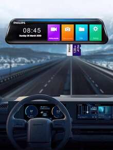 PHILIPS 飞利浦内存卡TF卡行车记录仪监控存储256G大容量高速SD卡摄像机手机