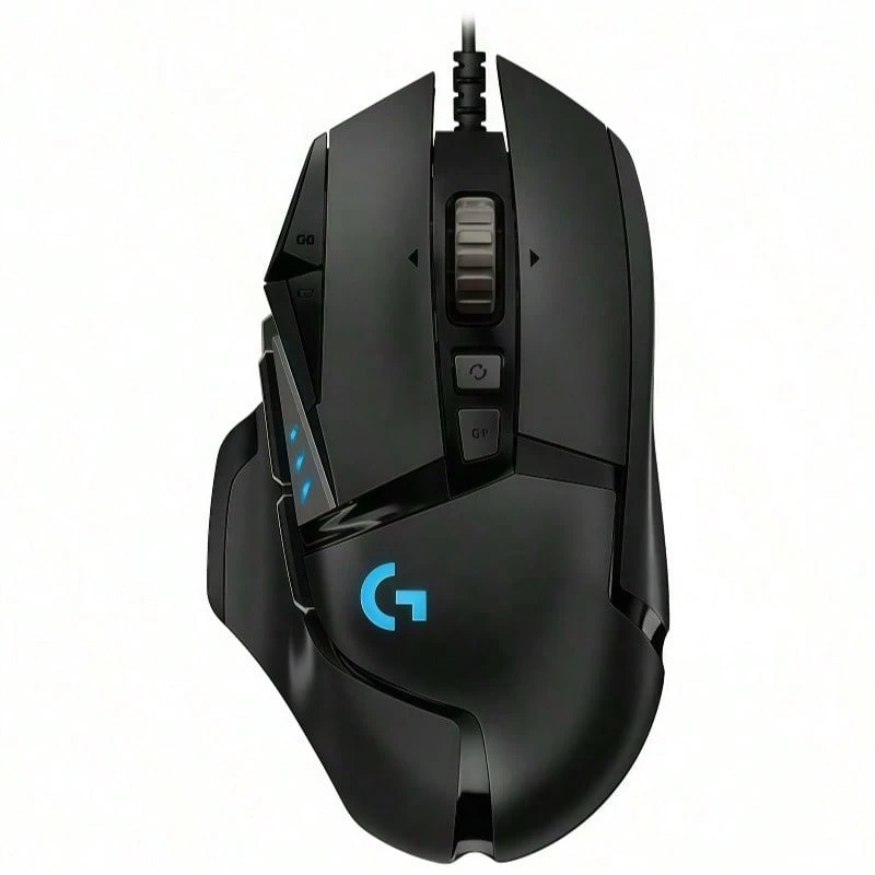 Logitech Ratón de juego con cable G502 HERO | Seguimiento submicrónico ...